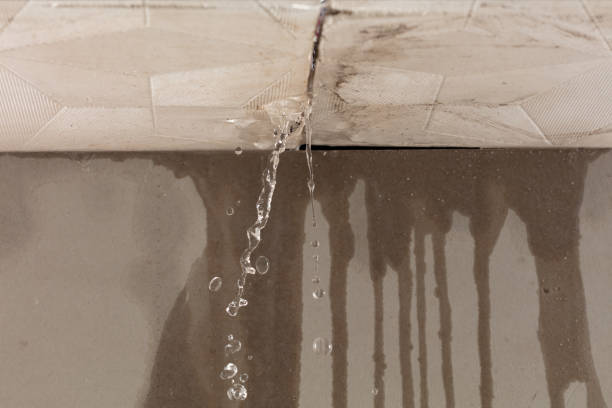 Professional Sewage Cleanup technician working in Marlboro, NY